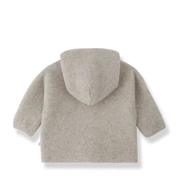 +1 in the Family – Lillie Hooded Jacket in Beige