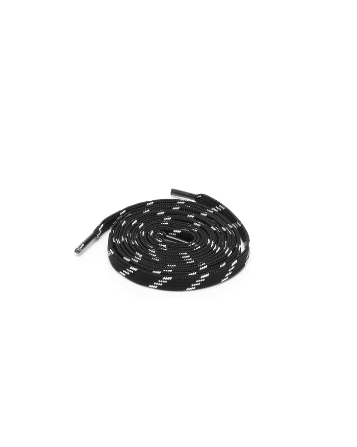 2 Tone Flat Lace Black/White