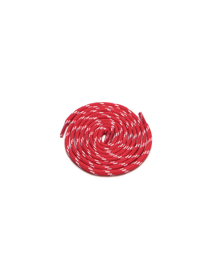2 Tone Round Lace Red/White