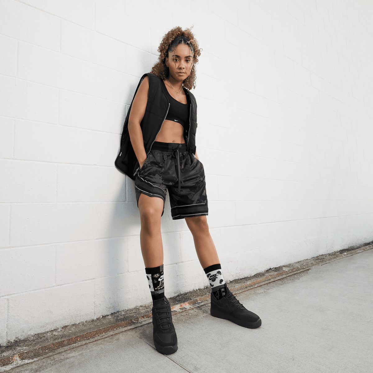 Women's Nike Air Force 1 Wild "Black Velvet Brown"