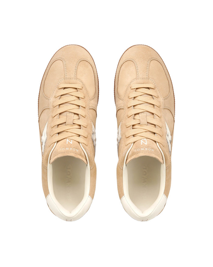 August-M Beige Suede