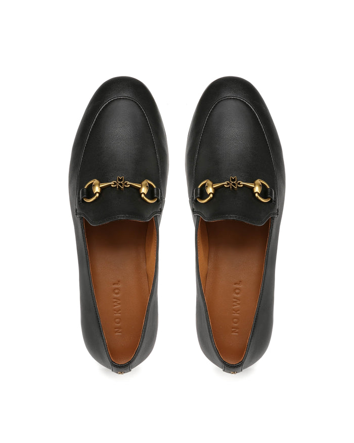 Gale Black Leather