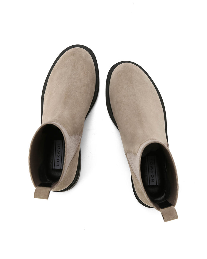 Kele Taupe Suede