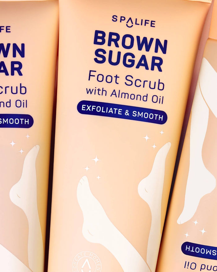 My Spa Life - Brown Sugar Exfoliating Foot Scrub 8.2 oz - Foot treatment