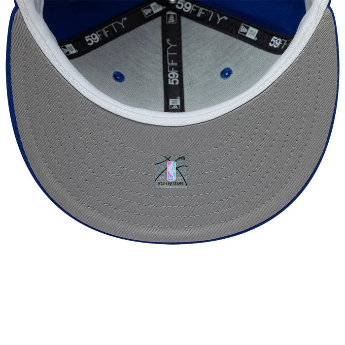 NEW ERA Golden State Warriors NBA Hardwood Classic Blue 59FIFTY Fitted Cap