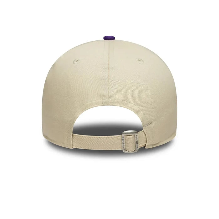 NEW ERA LA Lakers NBA Colour Block Cream 9FORTY Cap