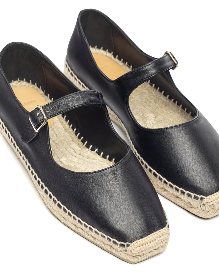 Pepa Mary Jane Negro Espadrille