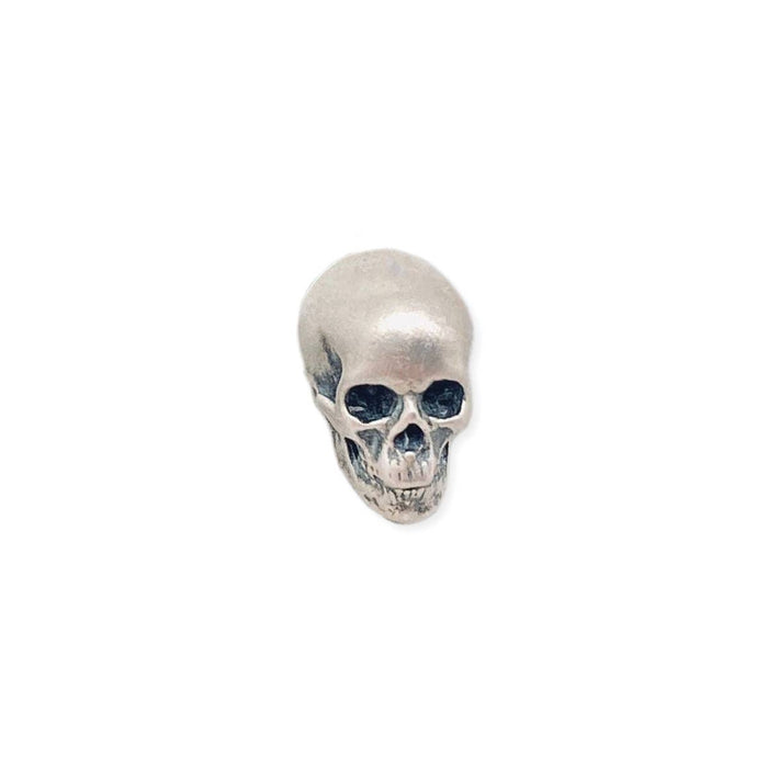 SILVER SKULL FINE ART EARRINGS