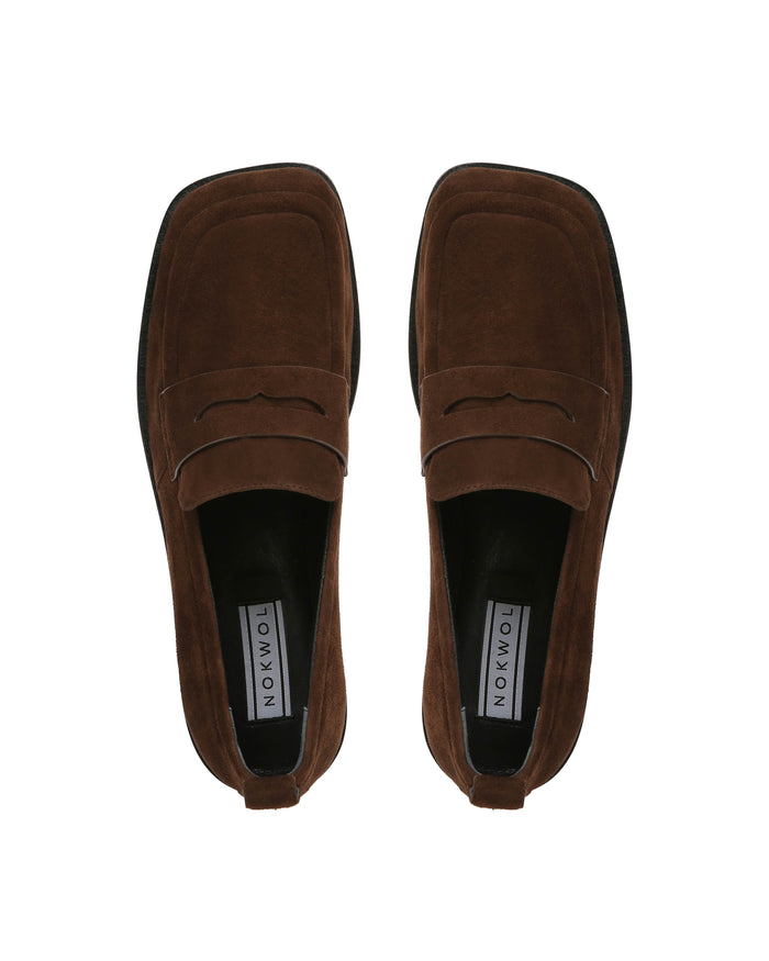 Winny Chocolate Suede