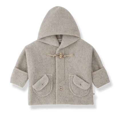 +1 in the Family – Lillie Hooded Jacket in Beige