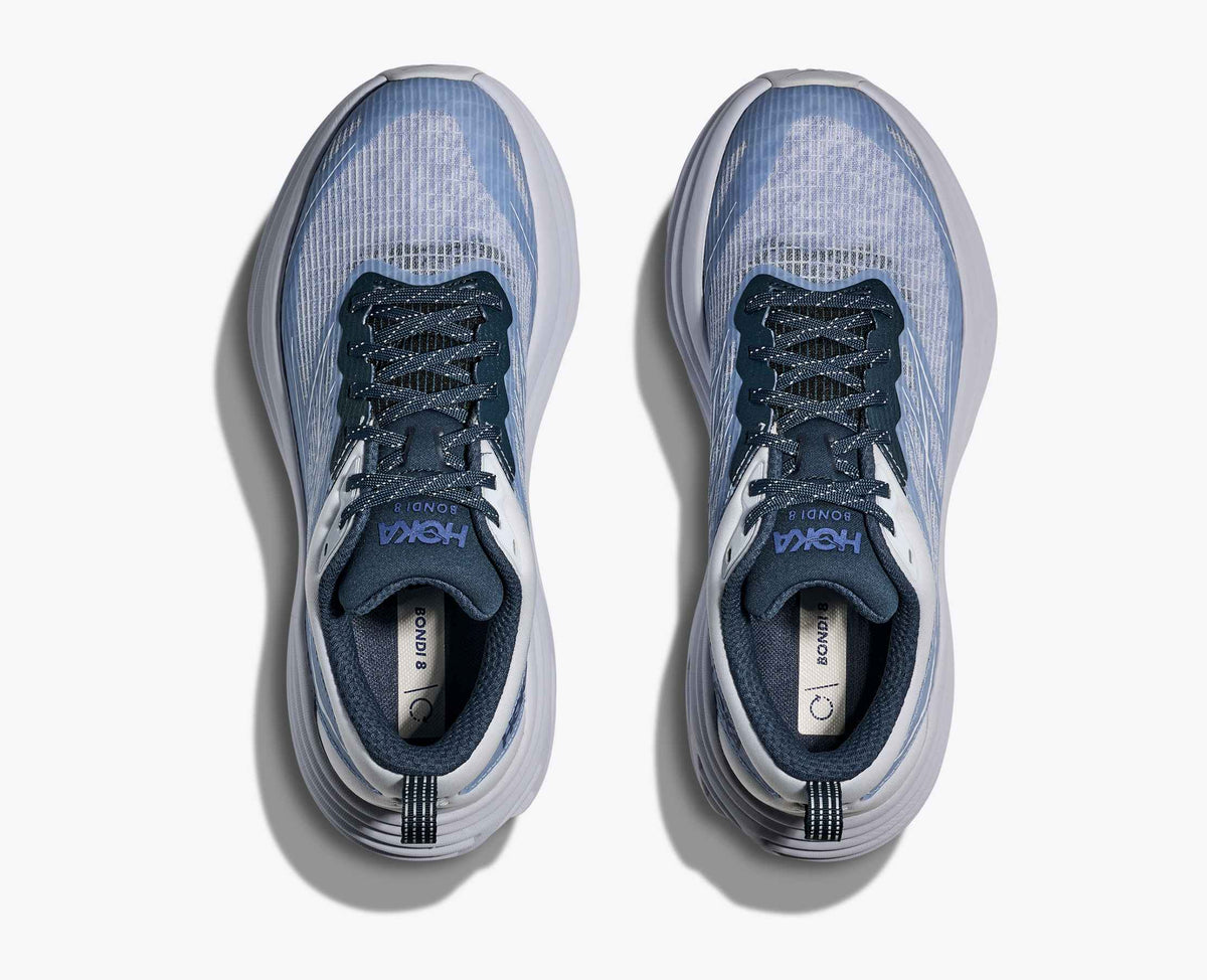 Hoka Stealth/Tech Bondi 8 Caged - Sea Ice / Grape Agate