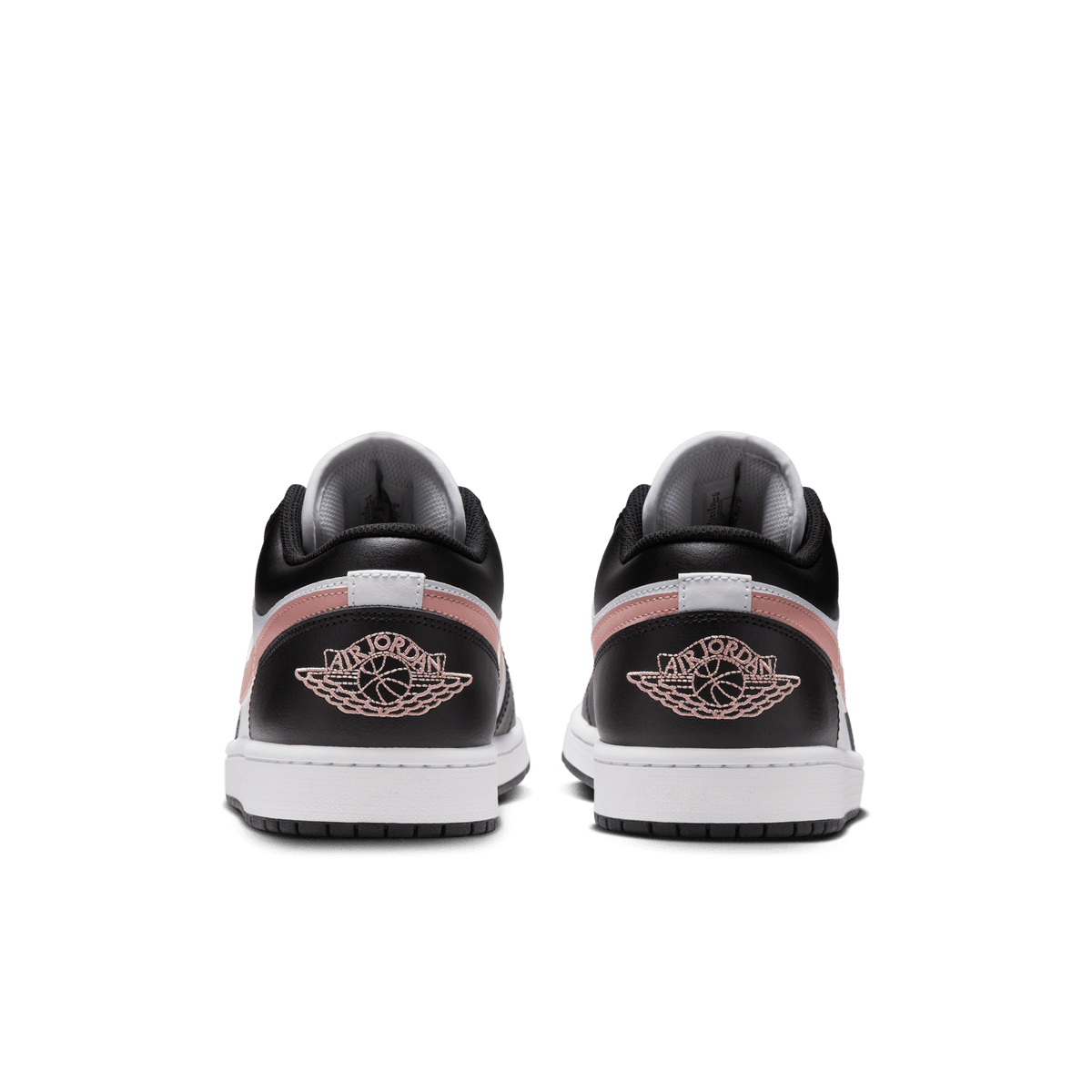 Men's Air Jordan 1 Low "Black Rust Pink"