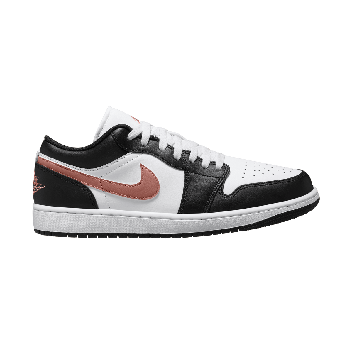 Men's Air Jordan 1 Low "Black Rust Pink"
