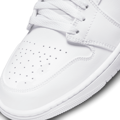 Men's Air Jordan 1 Mid "Triple White"
