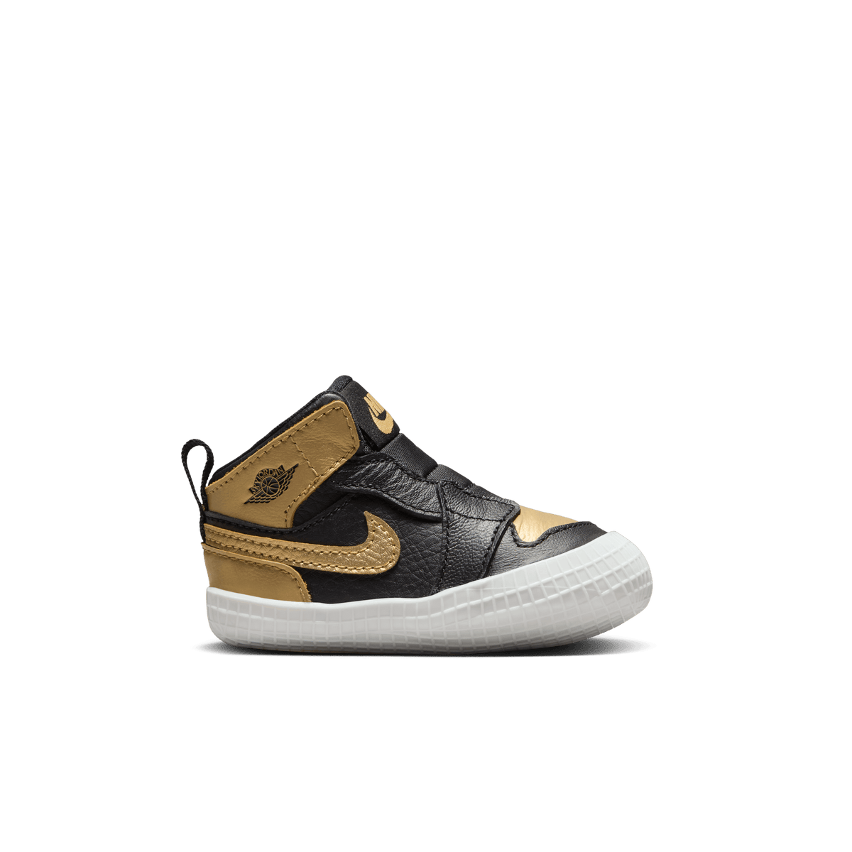 Baby/Toddler Jordan 1 Baby Crib Bootie "Metallic Gold "