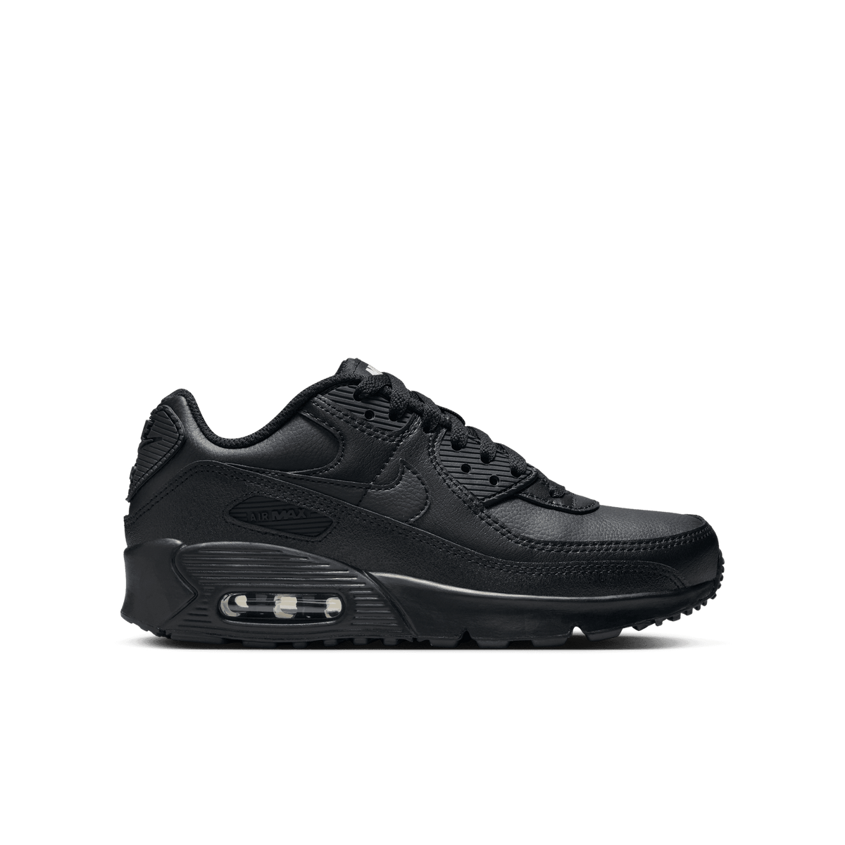 Big Kids’ Nike Air Max 90 LTR "Triple Black"