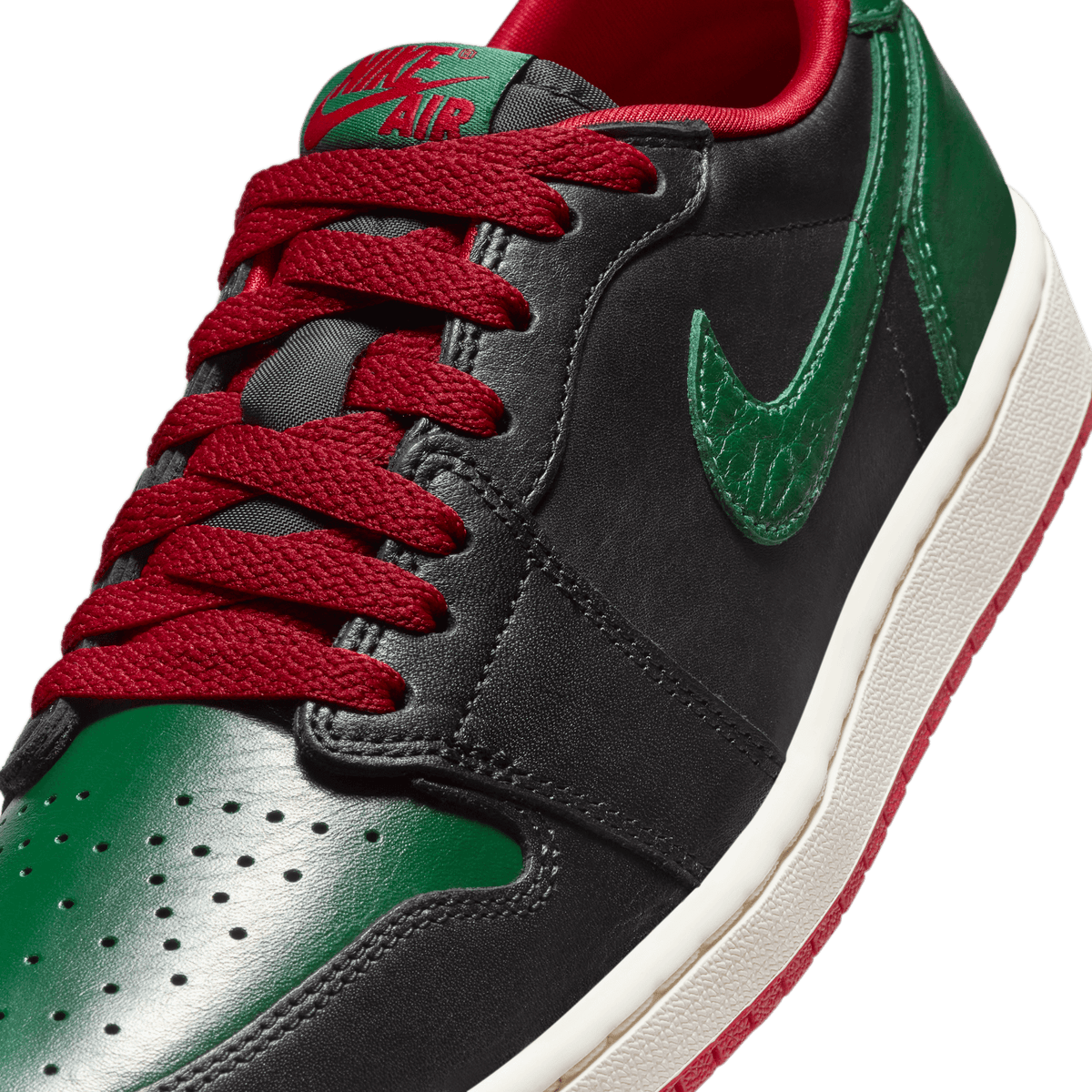 Women's Air Jordan 1 Low OG "Gorge Green/Varsity Red"