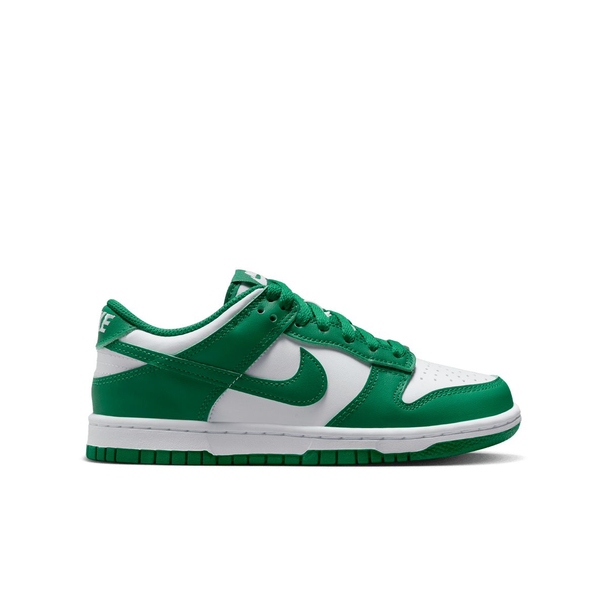 Big Kids' Nike Dunk Low "White Malachite"