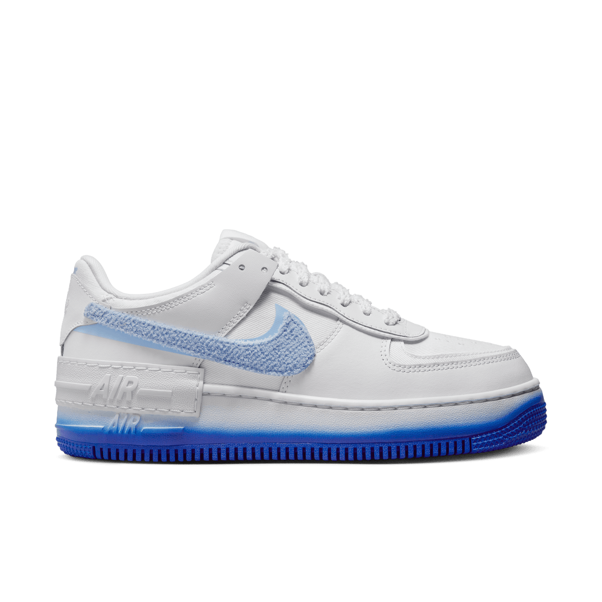 Women's Nike Air Force 1 Shadow "Chenille Swoosh Blue Tint"