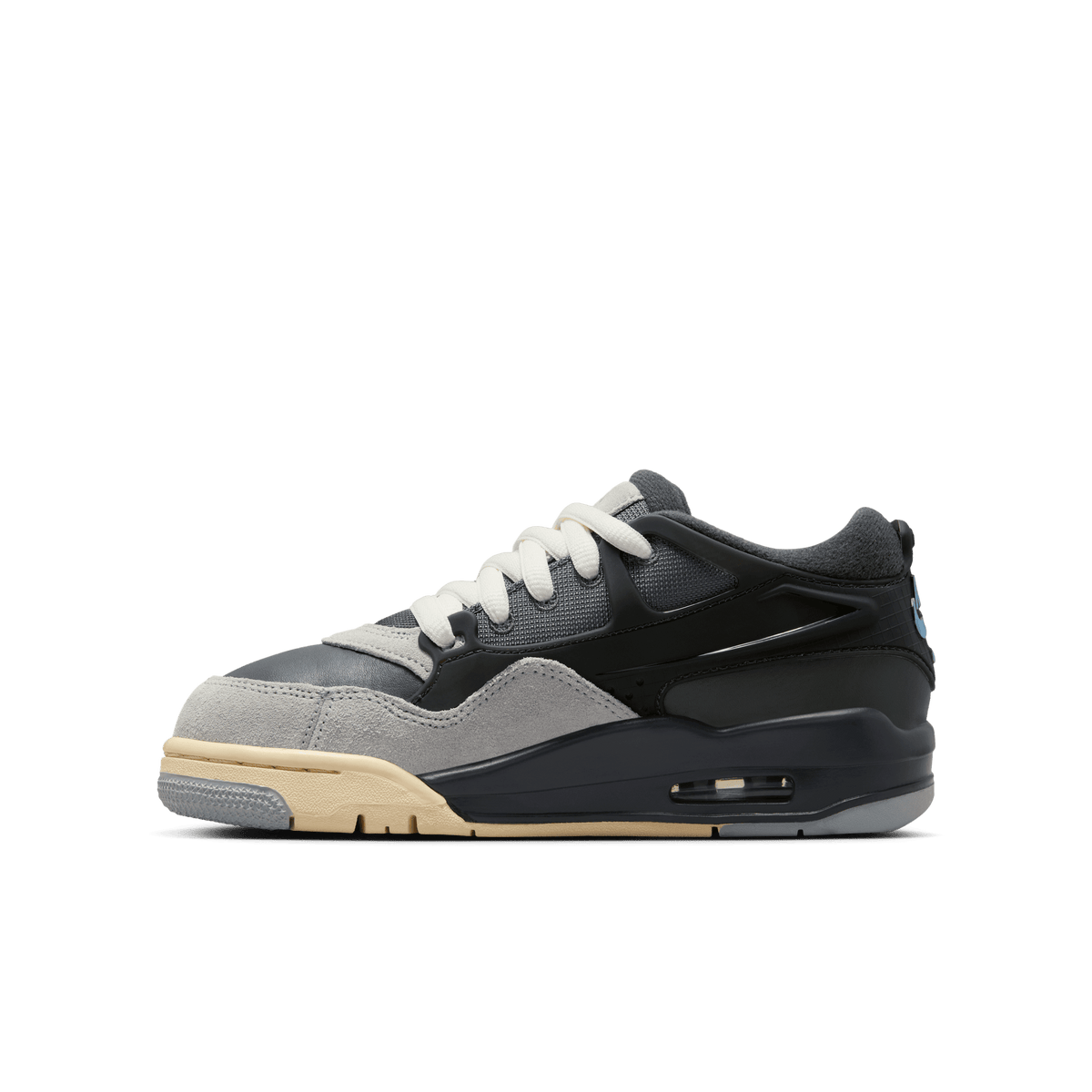 Big Kids' Air Jordan 4RM "Iron Grey"