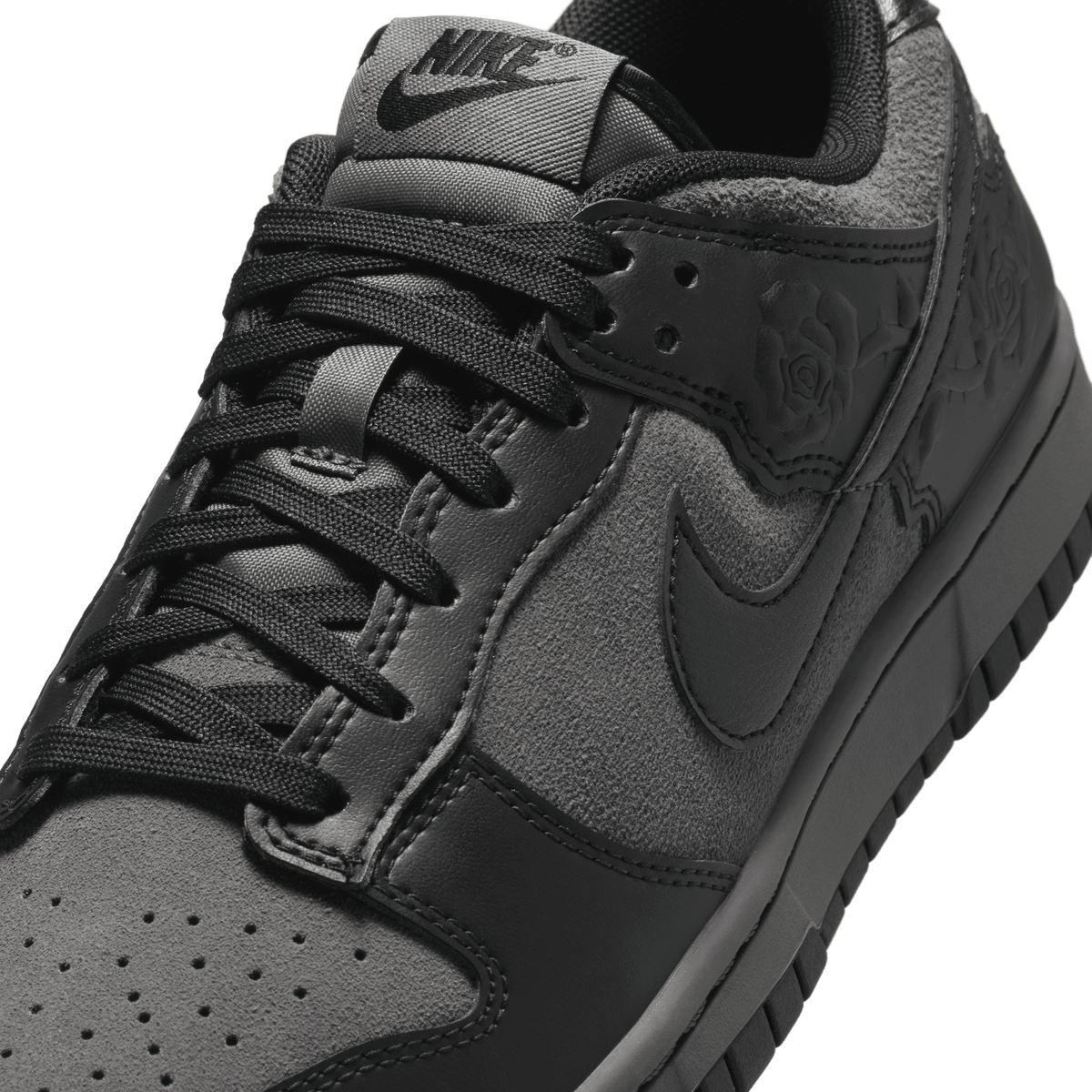 Women's Nike Dunk Low "Black Roses"