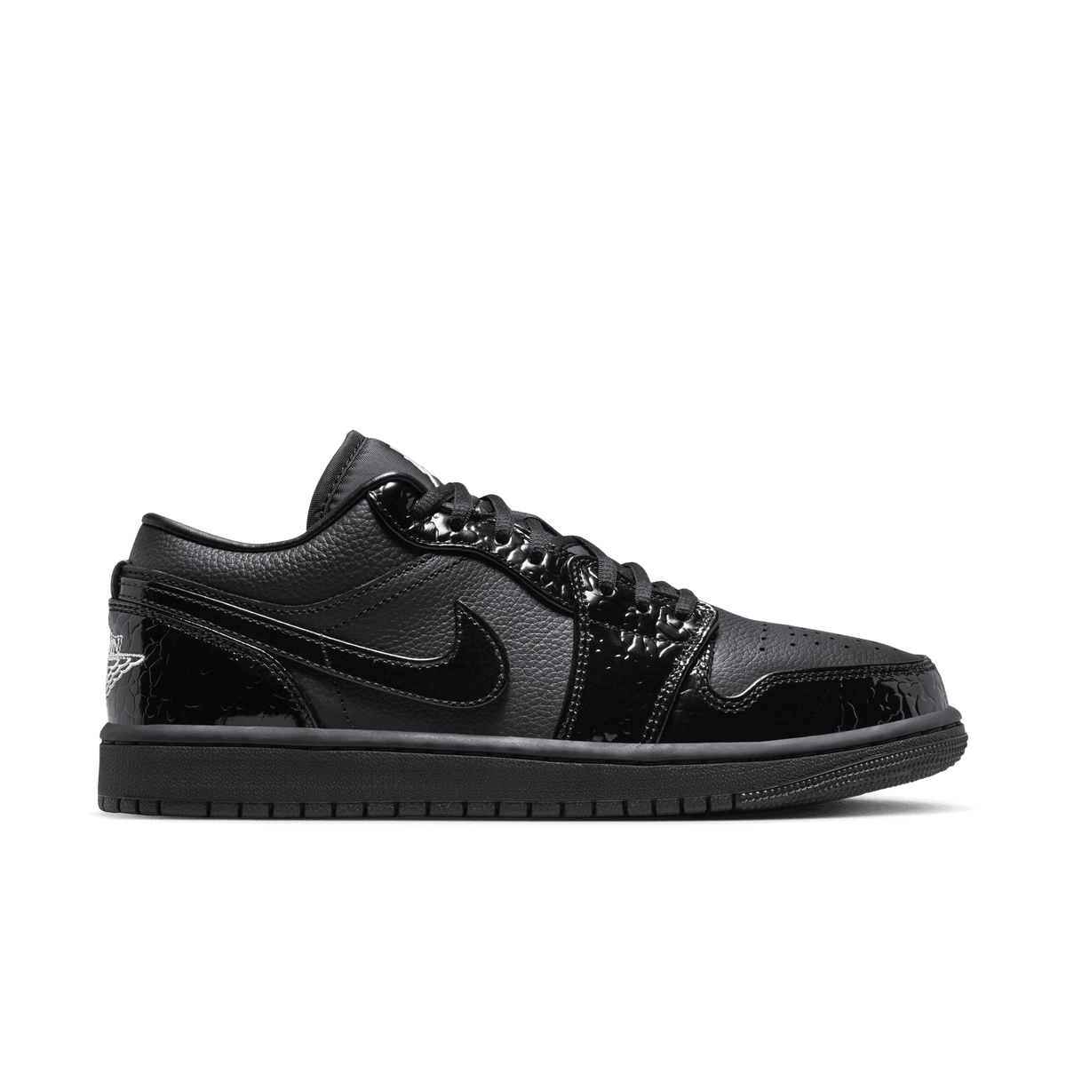 Women's Air Jordan 1 Low SE "Black Croc"
