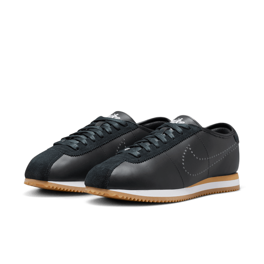Women's Nike Cortez Leather "Black Gum Light Brown"