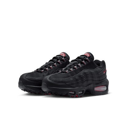 Big Kids' Nike Air Max 95 "Racing Pack - Black University Red"
