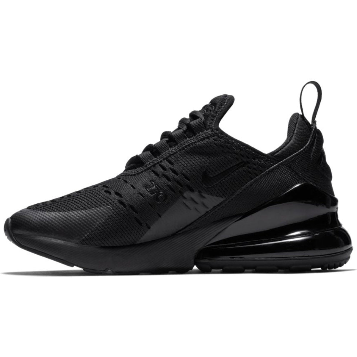 Big Kids' Nike Air Max 270 "Triple Black"