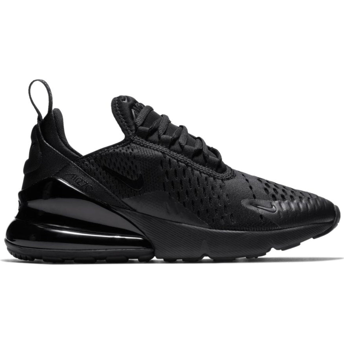 Big Kids' Nike Air Max 270 "Triple Black"