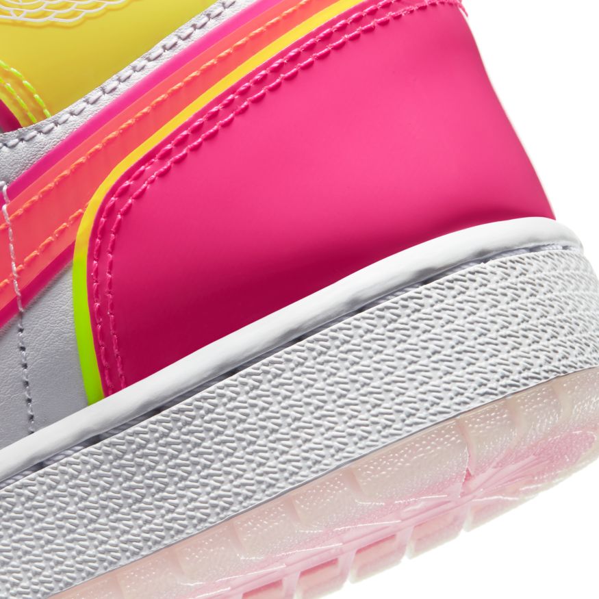 Big Kids' Air Jordan 1 Mid "Edge Glow"