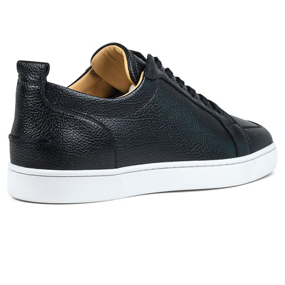 Christian Louboutin Rantulow Flat Grain Black Sneaker