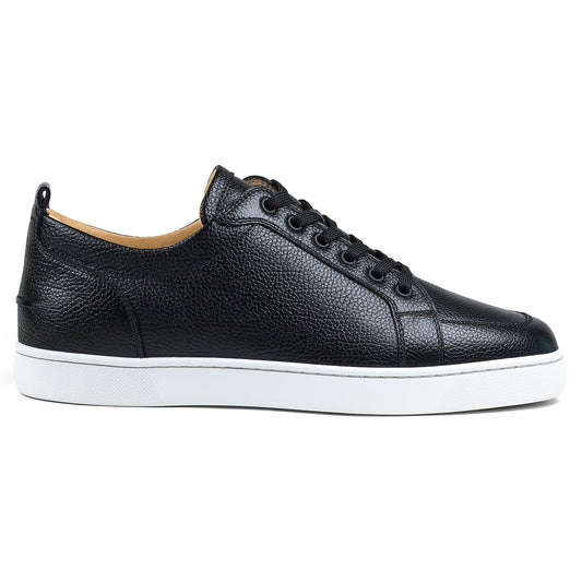 Christian Louboutin Rantulow Flat Grain Black Sneaker