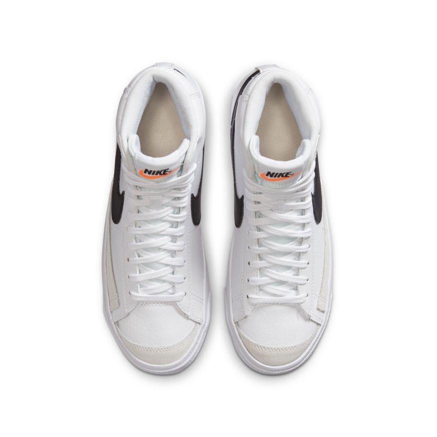 Big Kids' Nike Blazer Mid '77 "White Black"