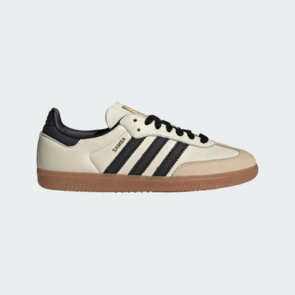 Women's Adidas Samba OG "Cream White Sand Strata"
