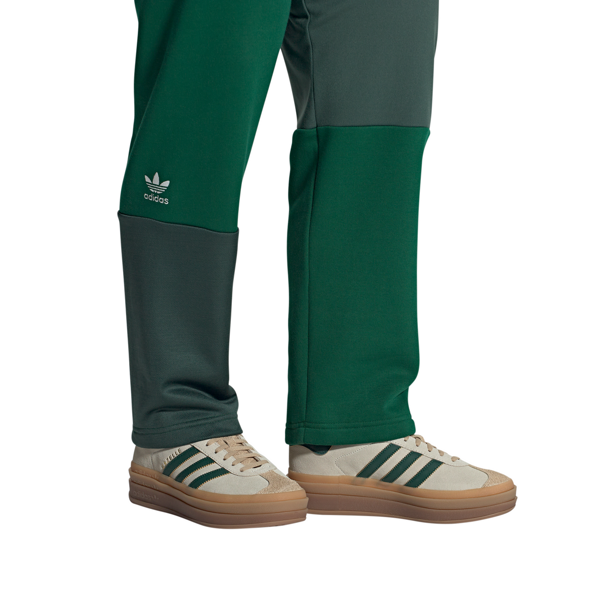Women's Adidas Gazelle Bold "Cream Collegiate Green"