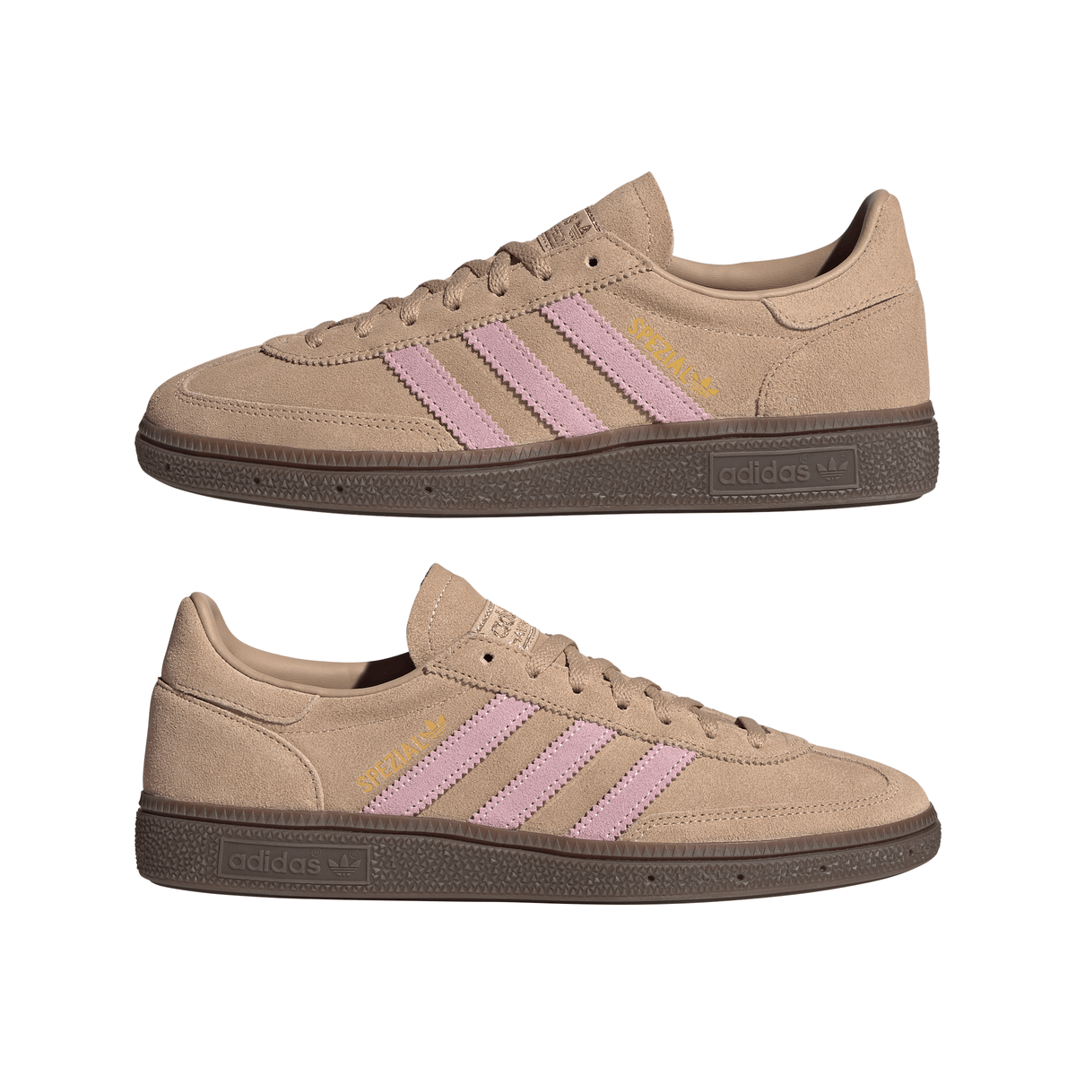 Women's Adidas Handball Spezial "Warm Sandstone Clear Pink"
