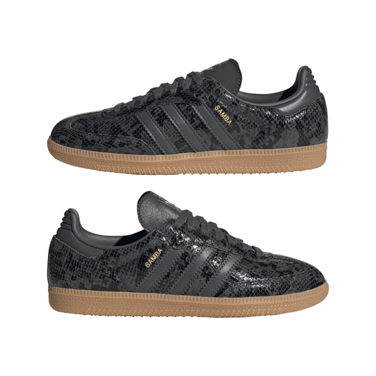 Women's Adidas Samba OG "Snakeskin Black"