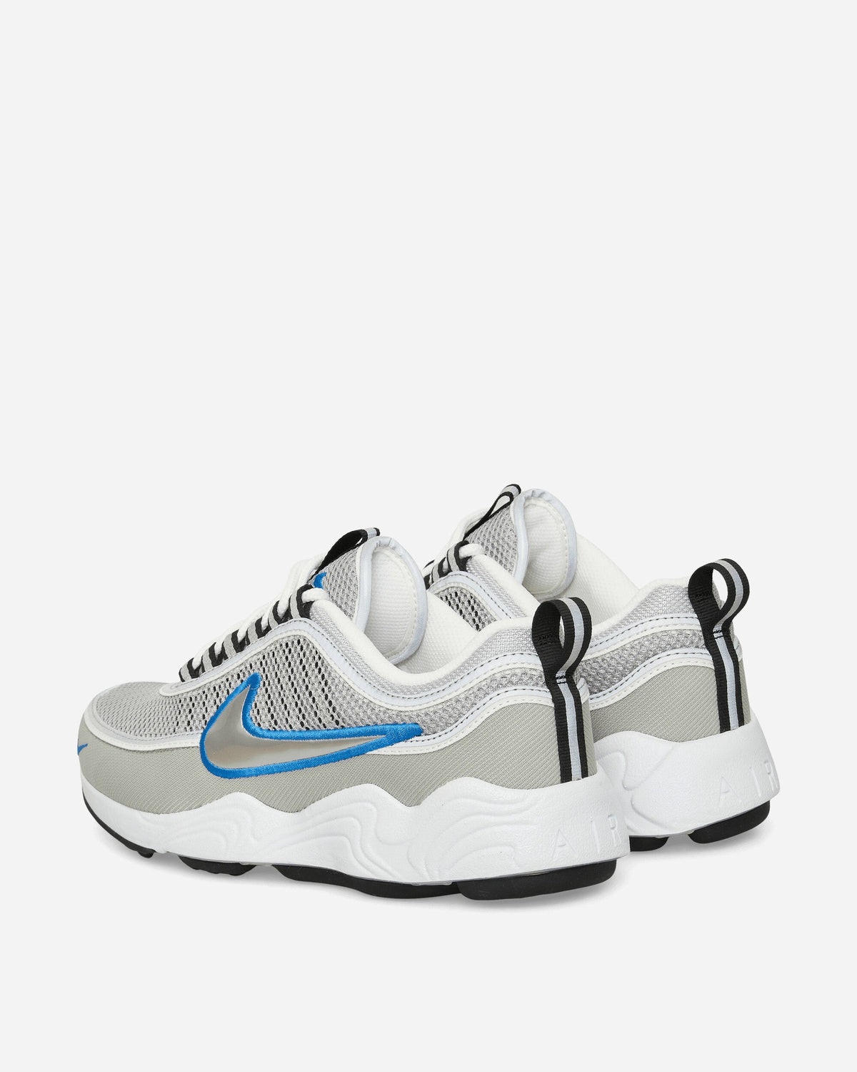 Air Zoom Spiridon Sneakers Metallic Silver / Signal Blue