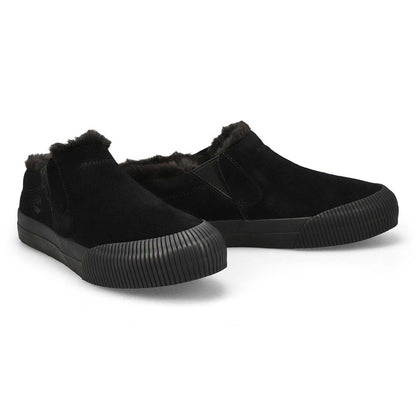 Women's Timberland Premium Skyla Bay 2.0 Low Warm-Lined Mule "Black Suede"