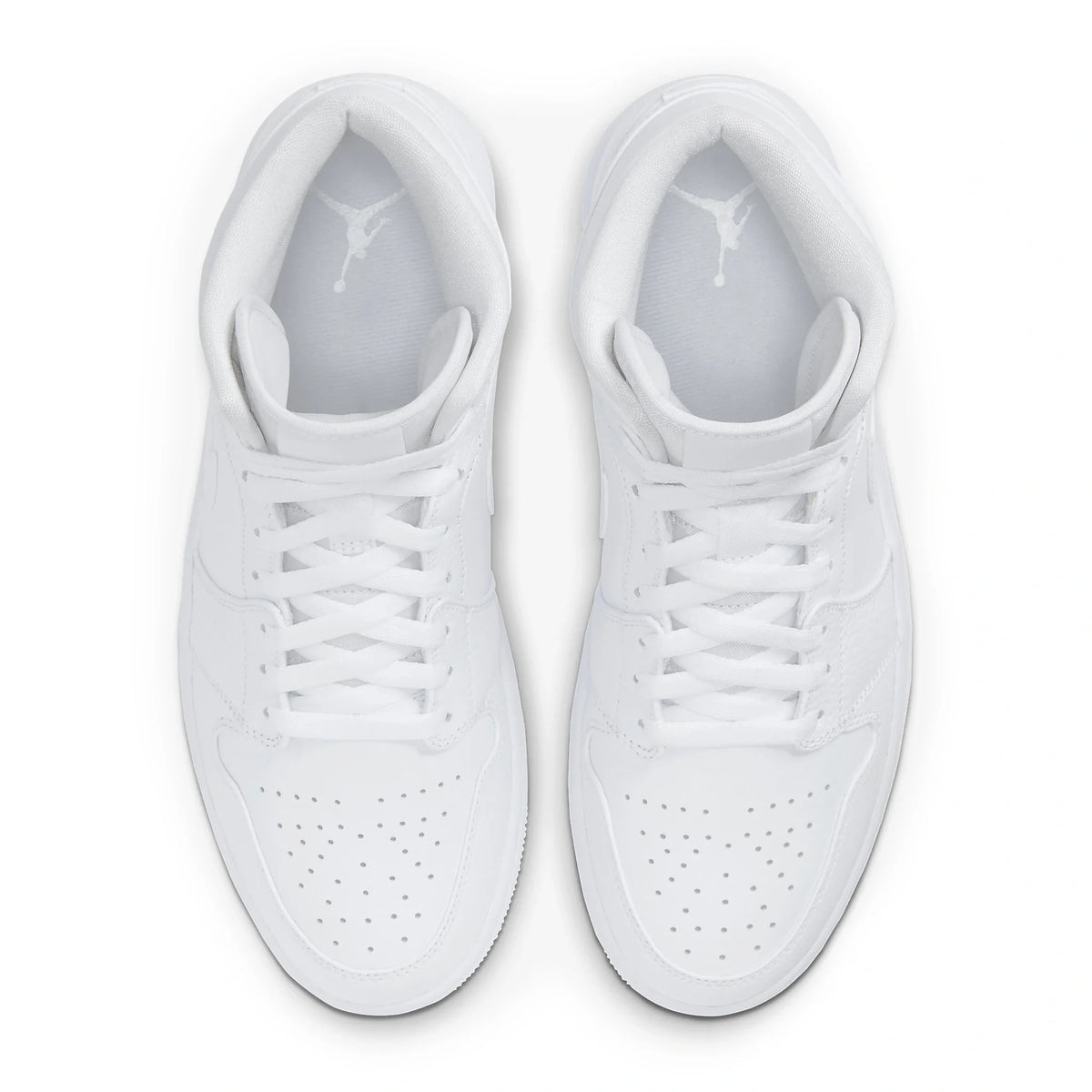 Air Jordan 1 Mid Triple White