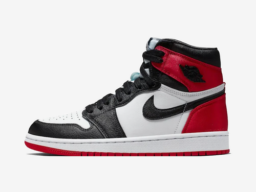 Air Jordan 1 High Satin Black Toe (W)