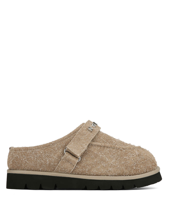 Alma Grey Super Hairy Suede
