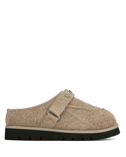 Alma Grey Super Hairy Suede