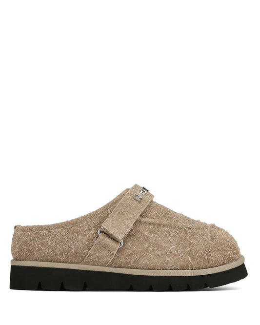 Alma Grey Super Hairy Suede