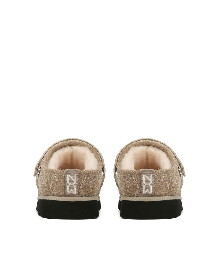 Alma Grey Super Hairy Suede