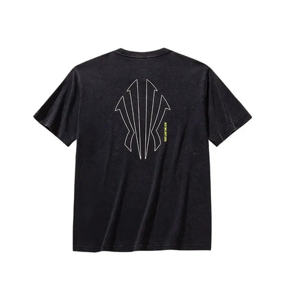 ANTA KAI Rise Like The Sun Washed Black T-Shirt
