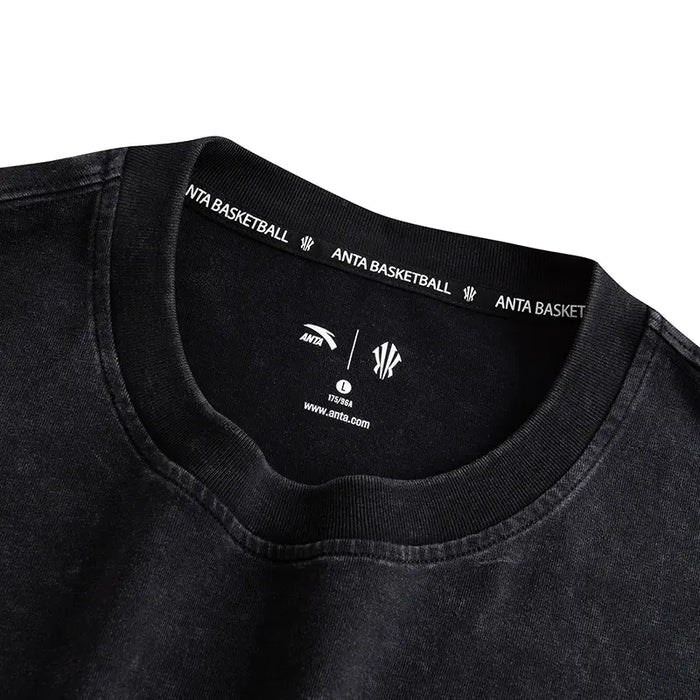 ANTA KAI Rise Like The Sun Washed Black T-Shirt