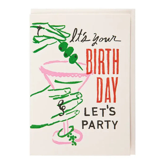 Archivist Gallery - Lets Party Greeting Card