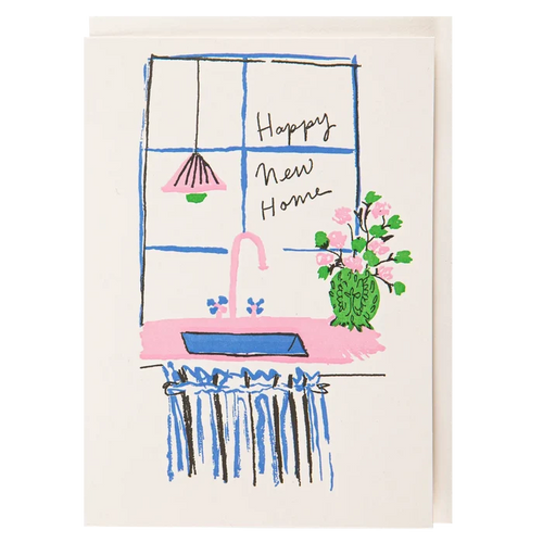 Archivist Gallery - New Home Window Greeting Card